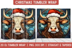 Christmas Tumbler Wrap | Christmas Sublimation | Tumbler Product Image 1