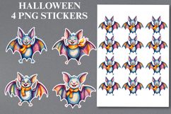 Halloween bat Stickers Png | Printable Product Image 1