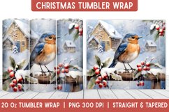 Christmas Tumbler Wrap | Christmas Sublimation | Tumbler Product Image 1