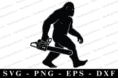 Bigfoot SVG | SVG Cut files | Cricut Product Image 1