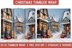 Christmas Tumbler Wrap | Christmas Sublimation | Tumbler Product Image 1