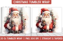 Christmas Tumbler Wrap | Christmas Sublimation | Tumbler Product Image 1
