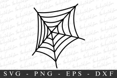 Spider Net SVG | SVG Cut files | Cricut Product Image 1