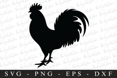 Rooster | SVG Cut files | Cricut Product Image 1