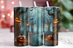 Halloween 20oz Tumbler Wrap Sublimation Product Image 1