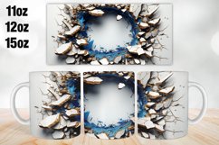 3D Mug Wrap Design | Sublimation PNG | 11oz 12oz &amp; 15oz Product Image 1