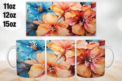 3D Mug Wrap Design | Sublimation PNG | 11oz 12oz &amp; 15oz Product Image 1