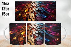 3D Mug Wrap Design | Sublimation PNG | 11oz 12oz &amp; 15oz Product Image 1