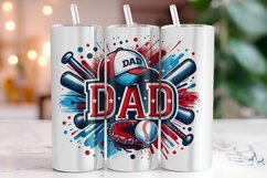 Best Dad Father's Day 20oz Tumbler Wrap Sublimation Product Image 1