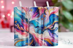 Pastel Marble 20oz Tumbler Wrap Sublimation Product Image 1