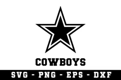 Cowboys Svg Design |Cowboys Svg cut files Product Image 1