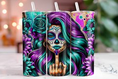 Flower Girl 20oz Tumbler Wrap Sublimation Product Image 1
