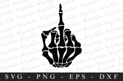 Middle Finger | SVG Cut files | Cricut Product Image 1