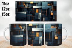 3D Mug Wrap Design | Sublimation PNG | 11oz 12oz &amp; 15oz Product Image 1