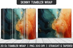 Watercolor Tumbler Sublimation Wrap | Tumbler | Sublimation Product Image 1