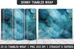 Seamless Marble Tumbler Sublimation Wrap | Sublimation Product Image 1