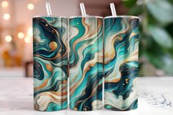 Pastel Marble 20oz Tumbler Wrap Sublimation Product Image 1
