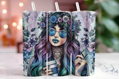 Flower Girl 20oz Tumbler Wrap Sublimation Product Image 1