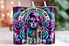 Flower Girl 20oz Tumbler Wrap Sublimation Product Image 1