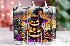 Halloween 20oz Tumbler Wrap Sublimation Product Image 1