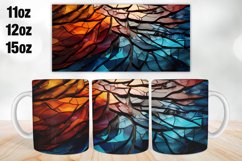 3D Mug Wrap Design | Sublimation PNG | 11oz 12oz &amp; 15oz Product Image 1