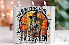 Halloween Skeleton 20oz Tumbler Wrap Sublimation Product Image 1