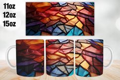 3D Mug Wrap Design | Sublimation PNG | 11oz 12oz &amp; 15oz Product Image 1