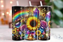 Sparkle Gemstone 20oz Tumbler Wrap Sublimation Product Image 1
