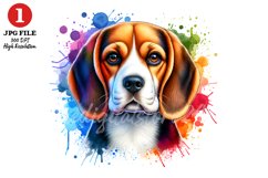 Beagle Dog JPG sublimation Design Product Image 1
