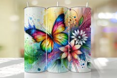 Butterfly Tumbler Wrap | Sublimation | Tumblers Product Image 1
