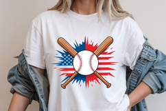 America baseball Svg Design | 4th of july svg | Shirt Svg Product Image 2