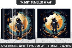 Astronaut Tumbler Sublimation Wrap | Tumbler | Sublimation Product Image 1