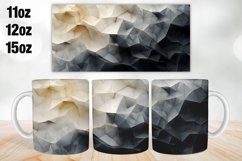 3D Mug Wrap Design | Sublimation PNG | 11oz 12oz &amp; 15oz Product Image 1