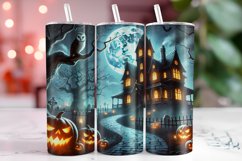 Halloween 20oz Tumbler Wrap Sublimation Product Image 1