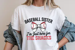 Baseball Sister Svg Design | Baseball svg | Shirt Svg Product Image 1