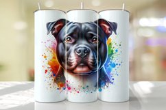 Dog Tumbler Wrap Sublimation Design Product Image 1