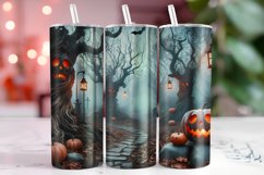 Halloween 20oz Tumbler Wrap Sublimation Product Image 1