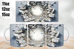 3D Mug Wrap Design | Sublimation PNG | 11oz 12oz &amp; 15oz Product Image 1