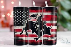 4th of July 20oz Tumbler Wrap Sublimation Product Image 1