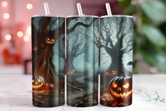 Halloween 20oz Tumbler Wrap Sublimation Product Image 1