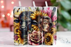 Zodiac Sign Taurus 20oz Tumbler Wrap Sublimation Product Image 1