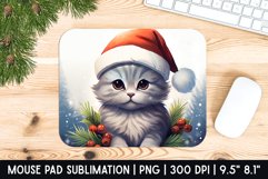 Cute Cat Mouse Pad Sublimation Designs | Mouse Pad Designs Product Image 1