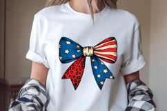 America Bow Svg Design | 4th of july svg | Shirt Svg Product Image 1