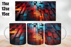 3D Mug Wrap Design | Sublimation PNG | 11oz 12oz &amp; 15oz Product Image 1