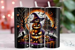 Halloween 20oz Tumbler Wrap Sublimation Product Image 1