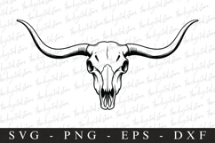 Cow skull| SVG Cut files | Cricut Product Image 1