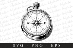 Compass Svg | Camping Svg | Svg Cut Files Product Image 1