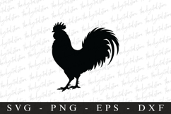Rooster | SVG Cut files | Cricut Product Image 1