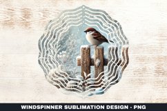 Christmas Wind Spinner Sublimation Design Product Image 1