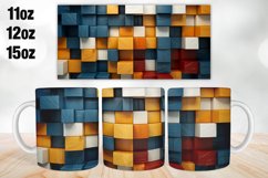 3D Mug Wrap Design | Sublimation PNG | 11oz 12oz &amp; 15oz Product Image 1